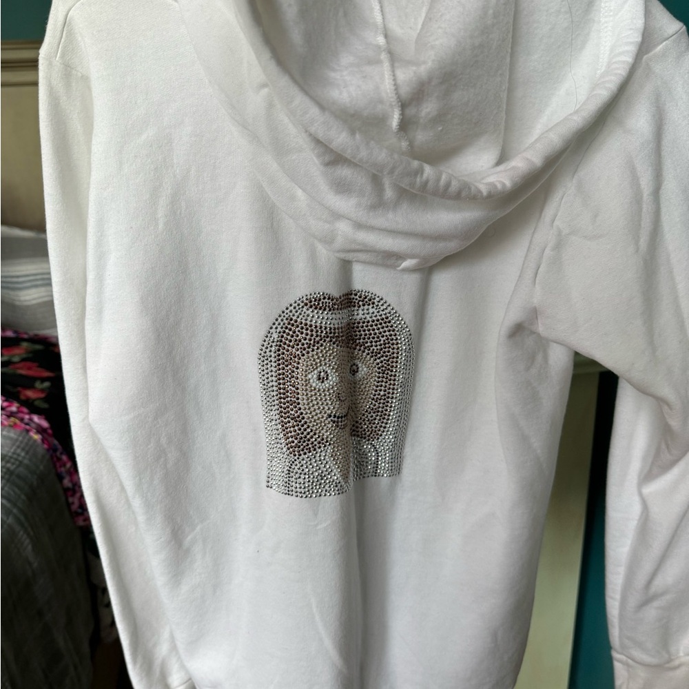 Kings of cole bridal emoji beaded hoodie